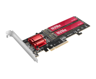 AXAGON PCEM2-ND PCIE 2X NVME M.2 ADAPTER - 1139506 - zdjęcie 1